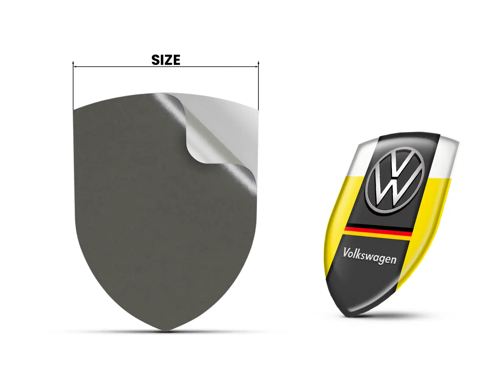 VW Autoaufkleber Luxus Universal Stern
